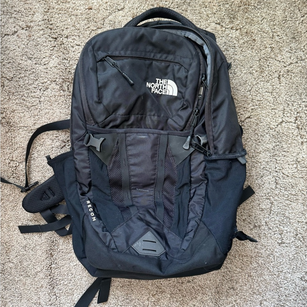 The North Face Black Backpack recon